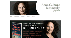 Desktop Screenshot of anne-cathrineriebnitzsky.dk